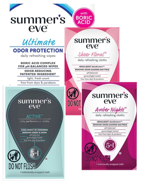 Women's intimate cleaning, feminine wash wipes + King Combo QR code KING COMBOSAu supplements