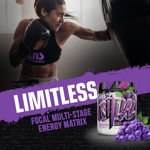 ANS Performance Ritual Pre Workout (30 Servings, 12.7 oz) - Complete Preworkout Formula ANS PerformanceUS supplements