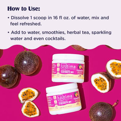 Ultima Replenisher Hydration Electrolyte Powder- 30 Servings- Keto & Sugar Free Ultima ReplenisherUS supplements