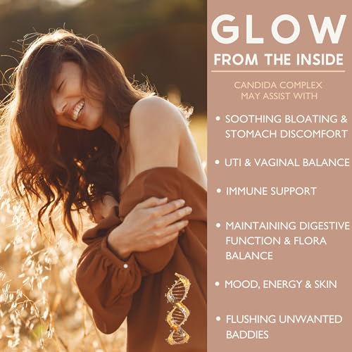 SACRALMOON Candida Cleanse - 8 Cleansing Ingredients for Digestive Support and Feminine Care SACRALMOONAu supplements