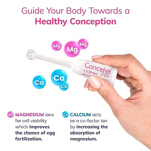 Conceive Plus Fertility Lubricant in Pre-Filled Applicators, Fertility Friendly Lube for Couples Trying CONCEIVE PLUSAu supplements