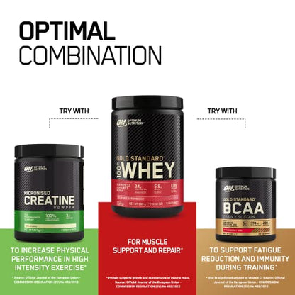 Optimum Nutrition Gold Standard 100% Whey Muscle Building and Recovery Protein Powder Optimum NutritionUS supplements