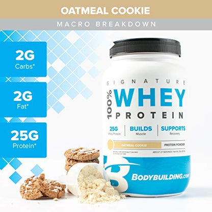 Bodybuilding Signature 100% Whey Protein Powder | 25g of Protein per Serving Bodybuilding.comUS supplements