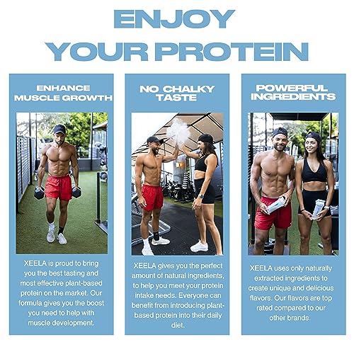 XEELA Plant Based Vegan Protein Powder - Independently Tested - 25g High Protein XEELAUS supplements