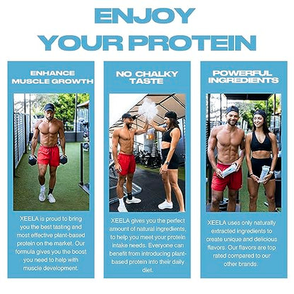 XEELA Plant Based Vegan Protein Powder - Independently Tested - 25g High Protein XEELAUS supplements