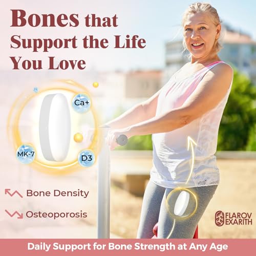 Joint Supplements for Women OsteoCII Renew Triple Strength – Advanced Joint, Bone & Skin Formula – Collagen, Glucosamine, Chondroitin, Calcium, MK-7, Vitamin D3, Hyaluronic Acid, 180 Tablets FlarovexarithAu supplements