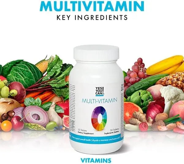 Yes You Can! Daily Multivitamins for Men and Women - Helps Assist Overall Health & Well-Being, Contains Antioxidants Yes You Can!Au supplements