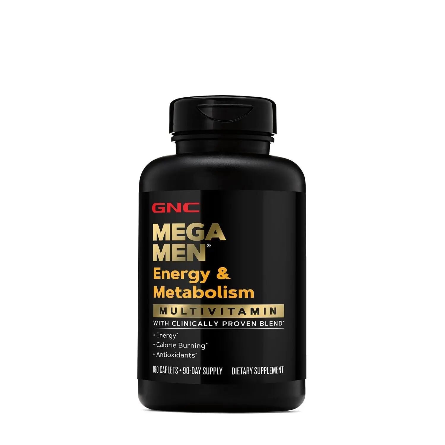 GNC Mega Men Energy & Metabolism Multivitamin | Antioxidants and Increased Calorie Burning | 180 Count GNCAu supplements