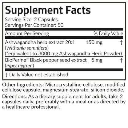 Futurebiotics Ashwagandha Extra Strength Stress & Mood Support with BioPerine FuturebioticsUS supplements