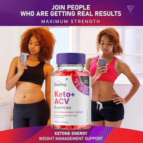 (2 Pack) Destiny Keto ACV Gummies, Destiny Keto Gummies Advanced Weight Loss Plus FyvusUS supplements