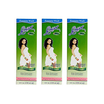 Lemisol Plus, Gentle Daily Feminine Cleanser, Original Refreshing Formula - 8 Oz (Pack of 3) LemisolAu supplements