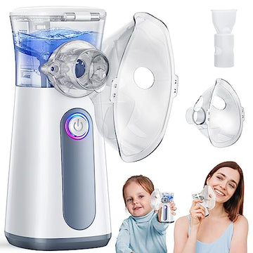 Compact Portable Nebulizer, Mesh Nebulizer, auto-Cleaning Handheld Nebulizer DornvapUS supplements