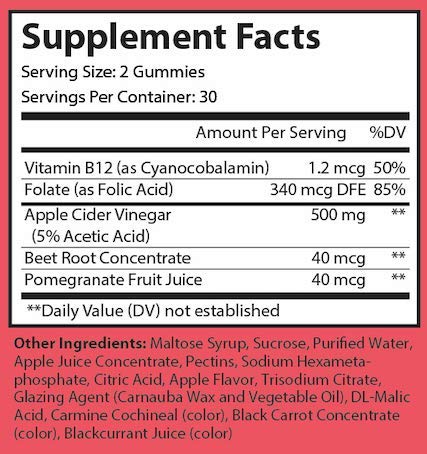 Nutriumph Apple Cider Vinegar Gummies with The Mother Vegan – Weight Loss, Detox NutriumphAu supplements
