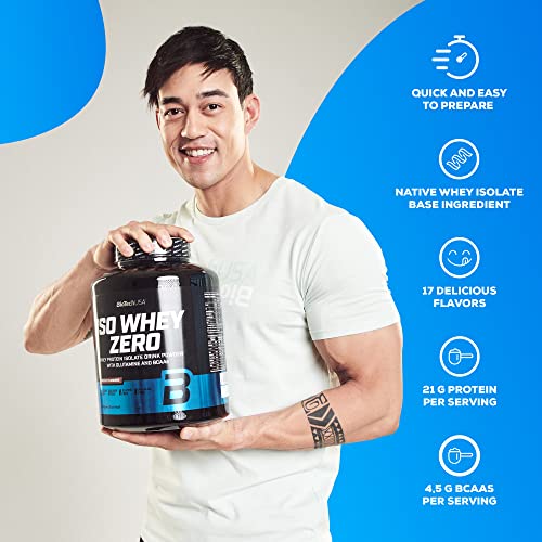 BioTechUSA Iso Whey Zero, Lactose, Gluten, Sugar Free, Premium Whey Protein Isolate, 500 g BioTechUSAAu supplements