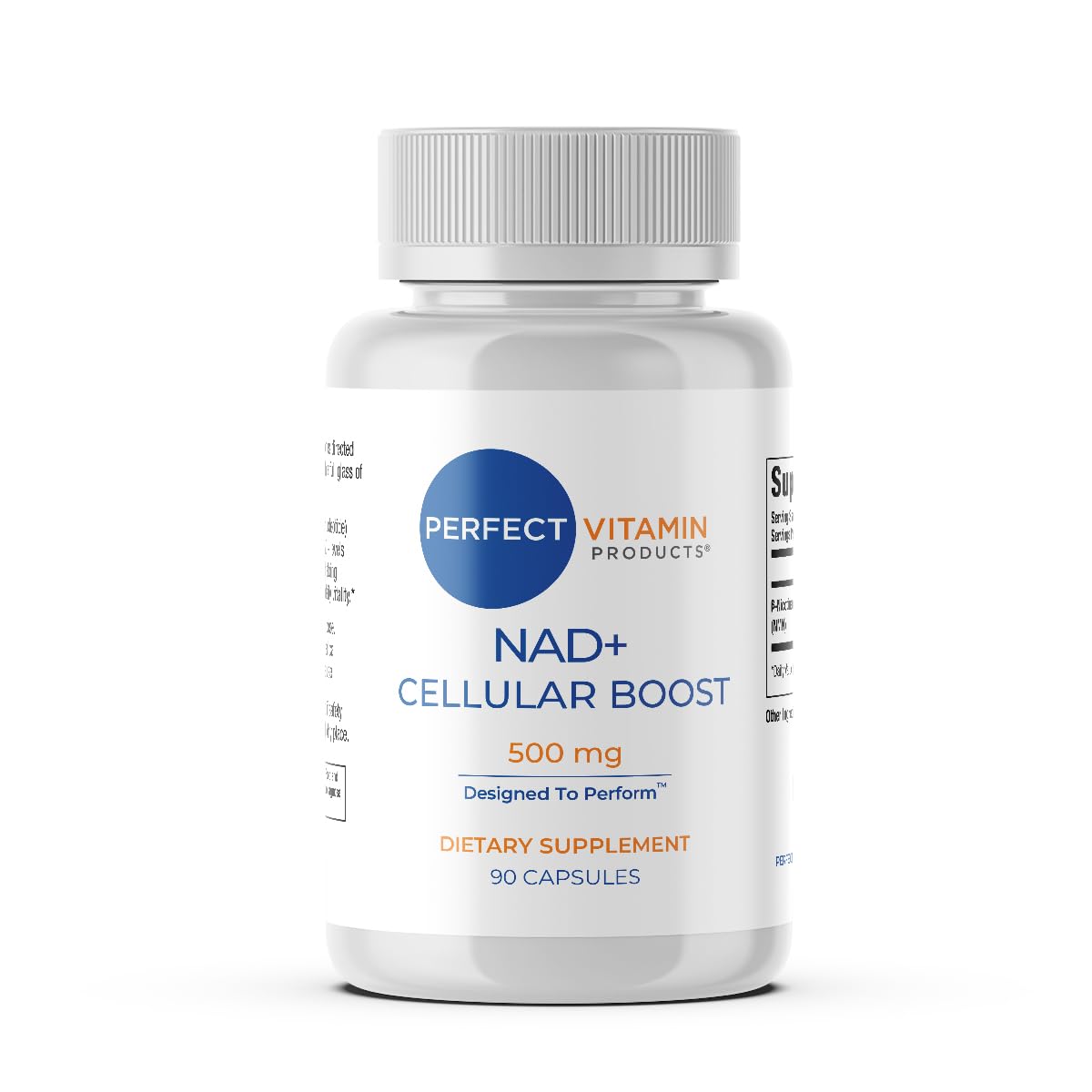 Perfect Vitamin Products NAD+ Cellular Boost – 500mg NMN Supplement for NAD+ Support, Cellular Energy, Brain Clarity & Anti-Aging – Longevity & Recovery Support – 90 Vegan Capsules (30 Servings) Perfect Vitamin ProductsAu supplements