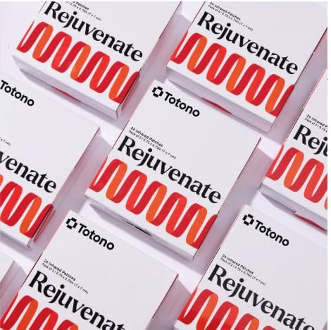Totono Infrared Therapy Patches – 24 Far‑Infrared Bioceramic Patches (24 Pack) – Drug-Free, Portable, Essential Oil‑Infused for Muscles & Joints TotonoAu supplements