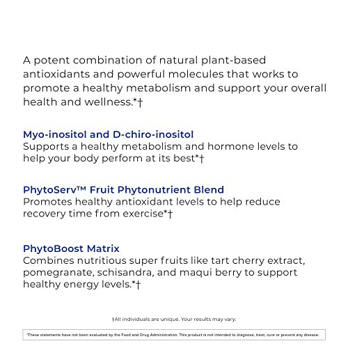 POWERLIFE Tony Horton - Foundation Phytonutrients - Myo-Inositol & D-Chiro-Inositol POWERLIFEUS supplements