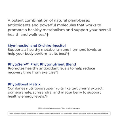 POWERLIFE Tony Horton - Foundation Phytonutrients - Myo-Inositol & D-Chiro-Inositol POWERLIFEUS supplements