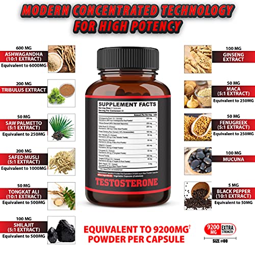 agobi Herbal Test Support for Male Supplement - Support Efficiency, Speed, Strength agobiUS supplements