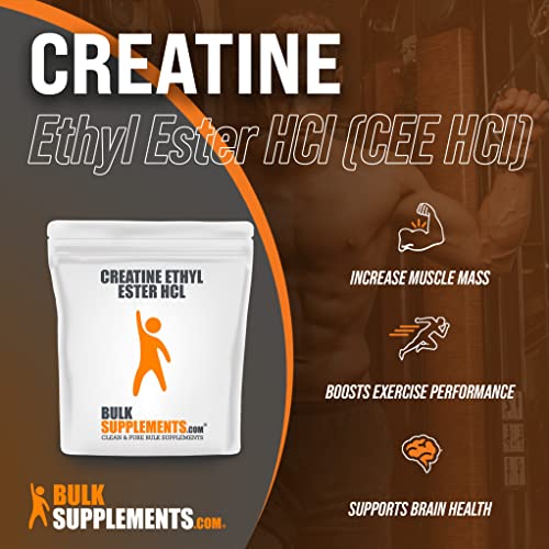 BULKSUPPLEMENTS.COM Creatine Ethyl Ester HCl Powder - Creatine Pre Workout Powder BULKSUPPLEMENTS.COMUS supplements