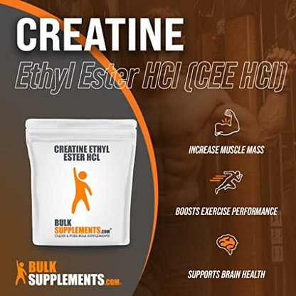 BULKSUPPLEMENTS.COM Creatine Ethyl Ester HCl Powder - Creatine Pre Workout Powder BULKSUPPLEMENTS.COMUS supplements