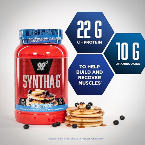 BSN SYNTHA-6 Whey Protein Powder, Milk Isolate Protein Powder with Micellar Casein BSNUS supplements