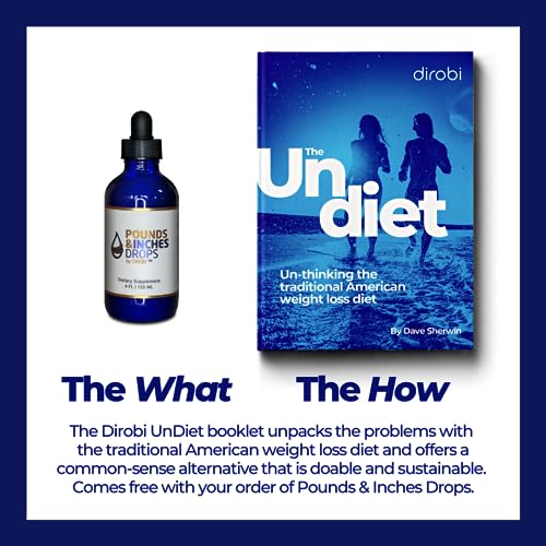 Dirobi Pounds and Inches Weight Management Drops, Liquid Supplement Pounds and Inches DropsUS supplements
