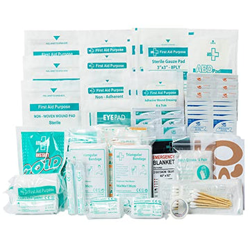 General Medi 160 Piece First Aid Kit Bag Refill Kit - Includes Eyewash, Instant Cold Pack General MediAu supplements