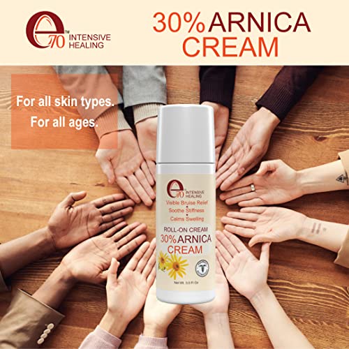 e70 Arnica Cream & Roll-On for Visible Bruise Relief, soothes Stiffness, Calms Swelling Formula e70Au supplements