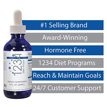 Creative Bioscience 1234 Diet Drops for Women & Men, Diet Drops for Weight Management Creative BioscienceUS supplements