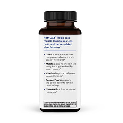 Rest-ZZZ - Powerful Sleep Support Supplement - Fall Asleep & Stay Asleep - Calms Nervous System LifeSeasonsUS supplements
