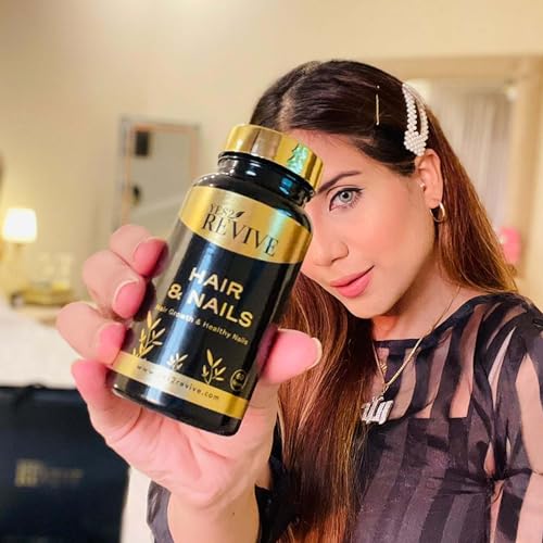 YES2 REVIVE Hair Nails Growth - Includes Marine Collagen, Ascorbic Acid, MSM & Vitamin C for Men and Women Skin, Longer, Strength, Thicker YES2 REVIVEAu supplements