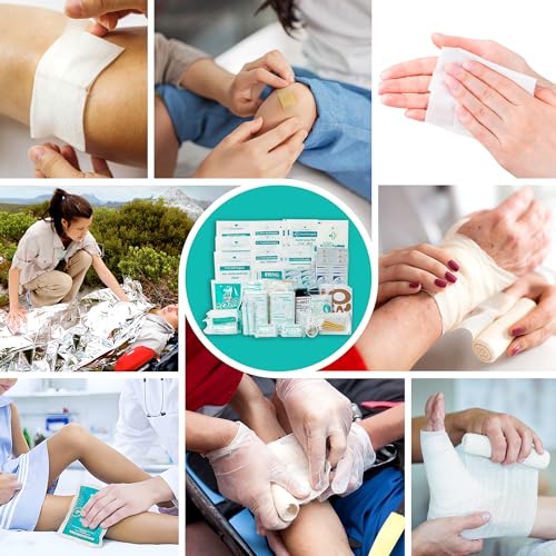 General Medi 160 Piece First Aid Kit Bag Refill Kit - Includes Eyewash, Instant Cold Pack General MediAu supplements