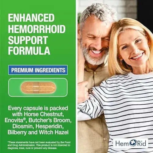 HemRid Complete Hemorrhoid Support System – Max Formula, Lidocaine Cream & Fiber Gummies for Immediate Relief & Long-Term Comfort HemRidAu supplements
