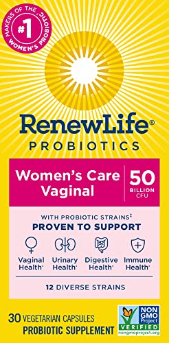 Renew Life Women's Probiotic Capsules, 50 Billion CFU Guaranteed, Supports pH Balance Renew LifeUS supplements