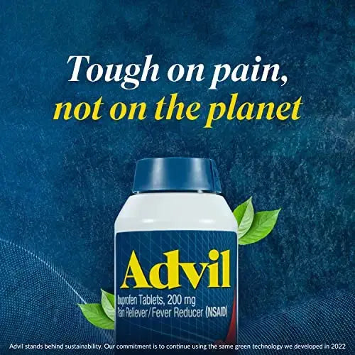 Advil PM Pain Reliever And Nighttime Sleep Aid, Pain Medicine With Ibuprofen For Pain Relief And Diphenhydramine Citrate For A Sleep Aid - 120 Coated Caplets AdvilAu supplements