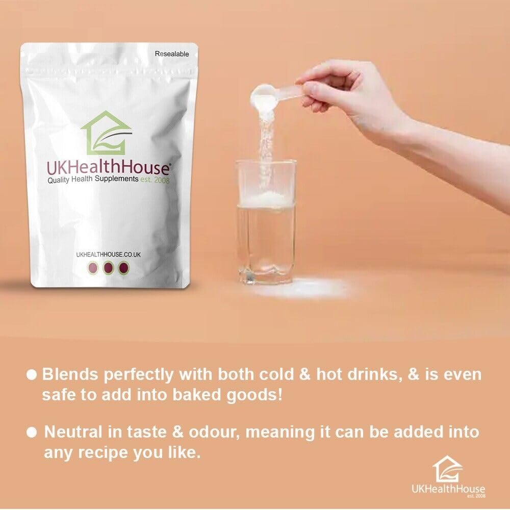 100g UKHealthHouse Collagen Powder, Bovine Collagen Peptides Powder - Collagen Supplements UKHealthHouseUS supplements