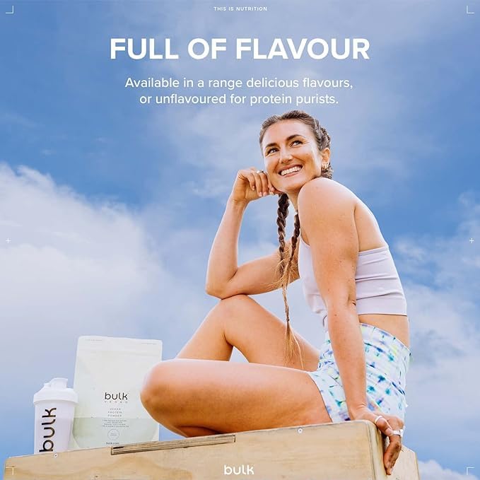 Bulk Vegan Protein Powder, White Chocolate Coconut, 500 g BulkAu supplements