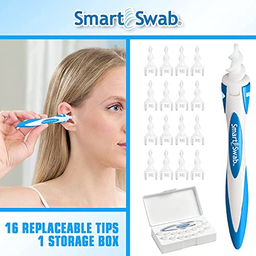Smart Swab - Spiral Ear Cleanser - Earwax Remover Tool - 16 Replaceable ND productsAu supplements