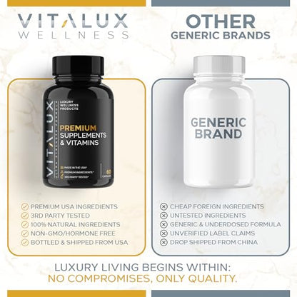 VITALUX || Premium Thermogenic Energy Burn || Metabolism Support, Boost Energy Levels EPN SupplementsUS supplements