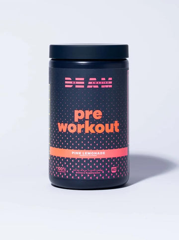 BEAM Be Amazing Vegan Pre-Workout Powder | Energy Booster Powdered Drink with All BEAMAu supplements