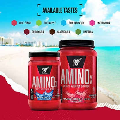 BSN Nutrition Amino X Supplement with Vitamin D, Vitamin B6 and Amino Acids, Green BSNUS supplements