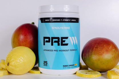 Swolverine PRE-Workout | Citrulline Malate, Carnosyn Beta Alanine, Carnitine, Ginseng SwolverineUS supplements
