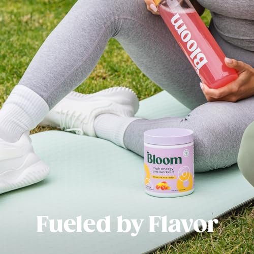 Bloom Nutrition High Energy Pre Workout Powder, Amino Energy with Beta Alanine, Ginseng Bloom NutritionAu supplements