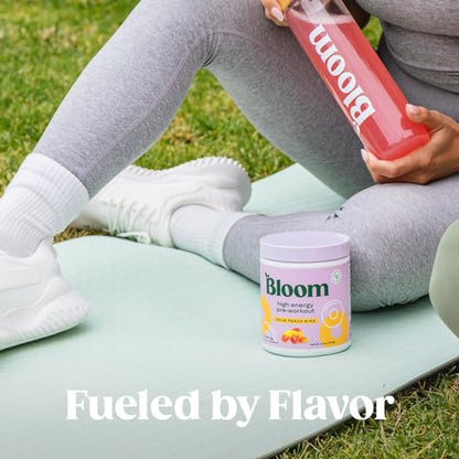 Bloom Nutrition High Energy Pre Workout Powder, Amino Energy with Beta Alanine, Ginseng Bloom NutritionUS supplements