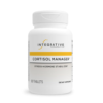 Integrative Therapeutics Cortisol Manager - Balance Cortisol & Support Relaxation for Restful Sleep* - Includes Ashwagandha & L-Theanine for Confidence with Less Stress* - 90 Tablets (45 Servings) Integrative TherapeuticsAu supplements