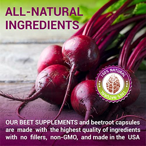 HERBALICIOUS Beet Root Capsules - Herbal Supplement for Athletic Performance HERBALICIOUSAu supplements