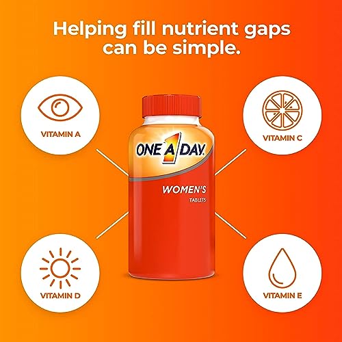 ONE A DAY Womens Complete Daily Multivitamin with Vitamin A, B , C, D, and E, Calcium ONE A DAYUS supplements