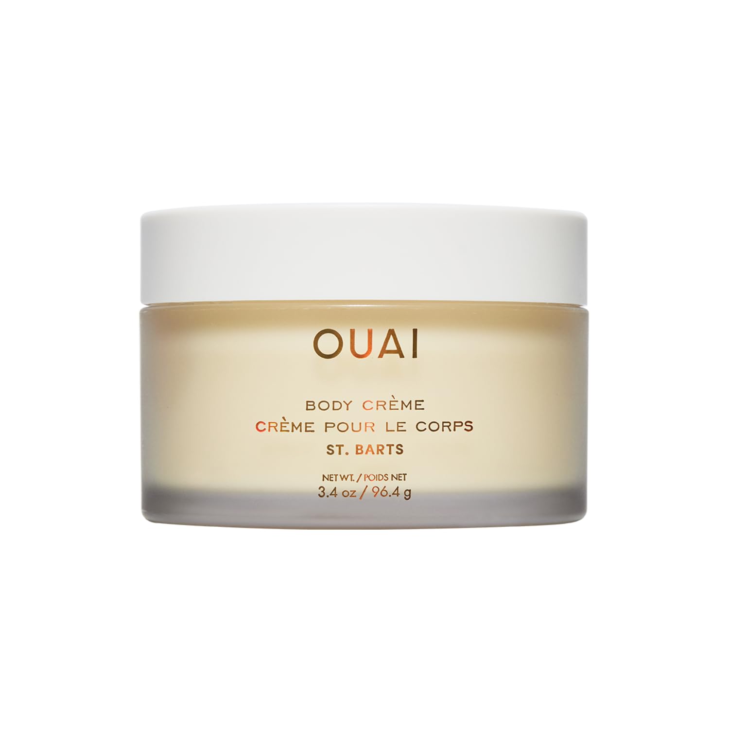 OUAI Body Creme, St. Barts Travel Size - Hydrating Whipped Body Cream with Cupuaçu Butter, Coconut Oil & Squalane - Softens Skin & Delivers Radiant Glow - Sulfate-Free Skin Care (3.4 oz) OUAIAu supplements